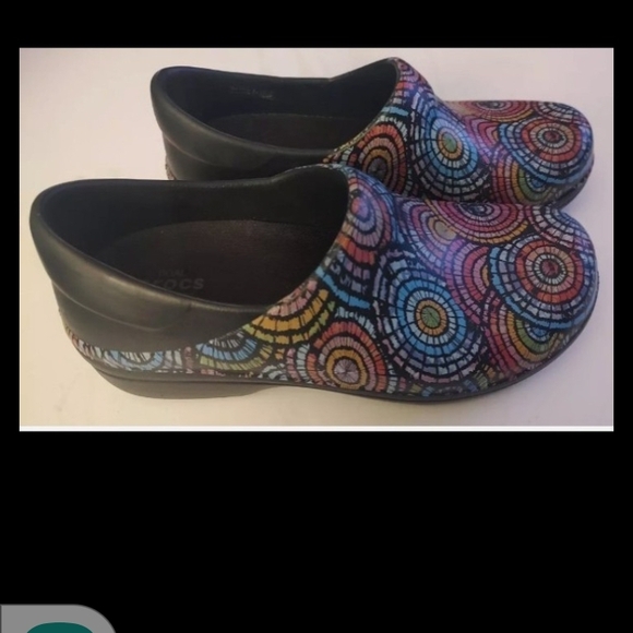 CROCS Shoes - CROCS Colorful Mosaic Mules
